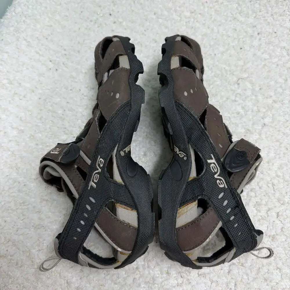 Teva S/N 6944 Fisherman Sport Sandals Brown Women’s  Size 8.5 Hiking Outdoors